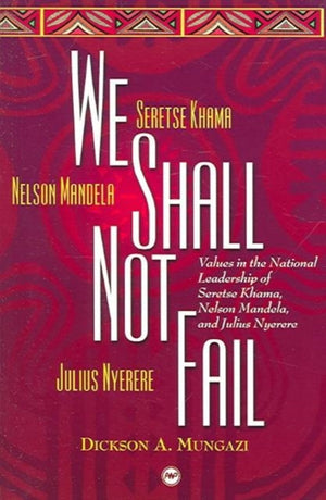 We Shall Not Fail