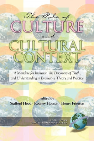 Role of Culture and Cultural Context in Evaluation