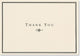 Book cover of: Thank You Notes Black/cream. By: PETER PAUPER PRESS