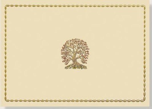 Book cover of: Note Card Tree of Life. By: Peter Pauper Press