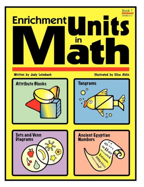 Book cover of: Enrichment Units in Math. By: Judy Leimbach