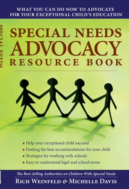 Book cover of: Special Needs Advocacy Resource. By: Rich Weinfeld