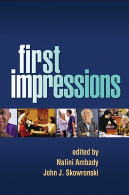 Book cover of: First Impressions. By: Nalini Ambady