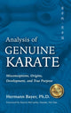 Book cover of: Analysis of Genuine Karate. By: Hermann Bayer