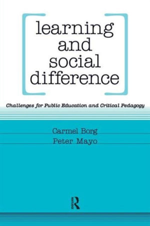 Learning and Social Difference