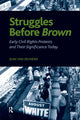 Book cover of: Struggles Before Brown. By: Jean Van Delinder