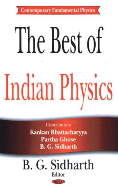 Book cover of: Best of Indian Physics. By: B. G. Sidharth