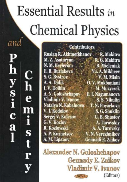 Book cover of: Essential Results in Chemical Physics & Physical Chemistry