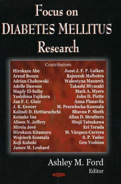 Book cover of: Focus on Diabetes Mellitus Research