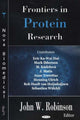 Book cover of: Frontiers in Protein Research. By: Robinson, John W.