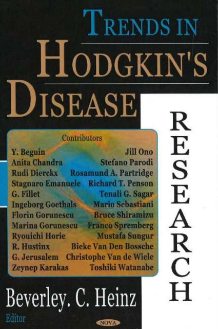 Book cover of: Trends in Hodgkin's Disease Research