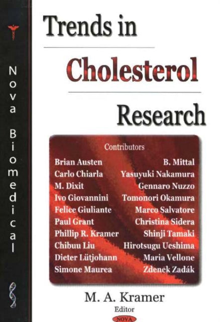 Book cover of: Trends in Cholesterol Research