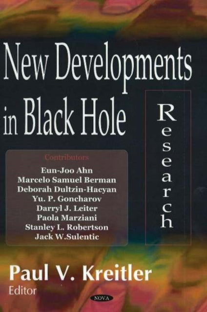 Book cover of: New Developments in Black Hole Research