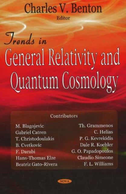 Book cover of: Trends in General Relativity & Quantum Cosmology