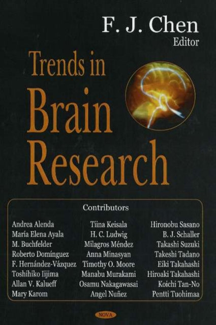 Book cover of: Trends in Brain Research