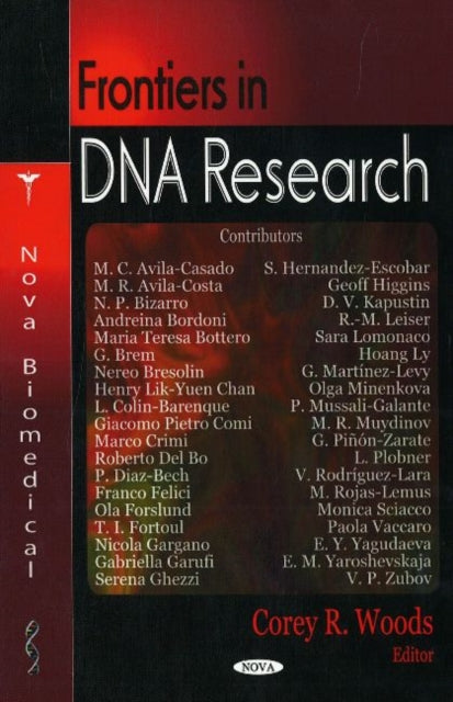 Book cover of: Frontiers in DNA Research