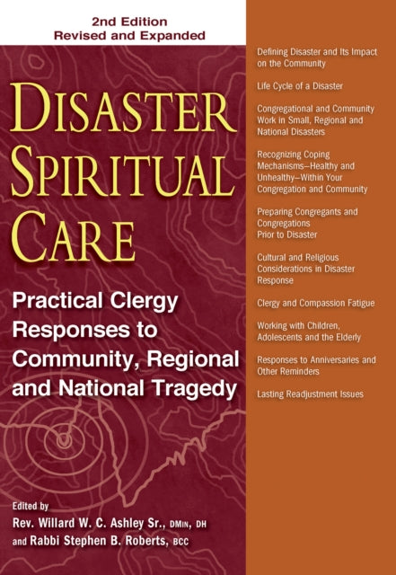 Book cover of: Disaster Spiritual Care, 2nd Edition