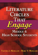 Book cover of: Literature Circles That Engage Middle and High School Students. By: Victor J. Moeller