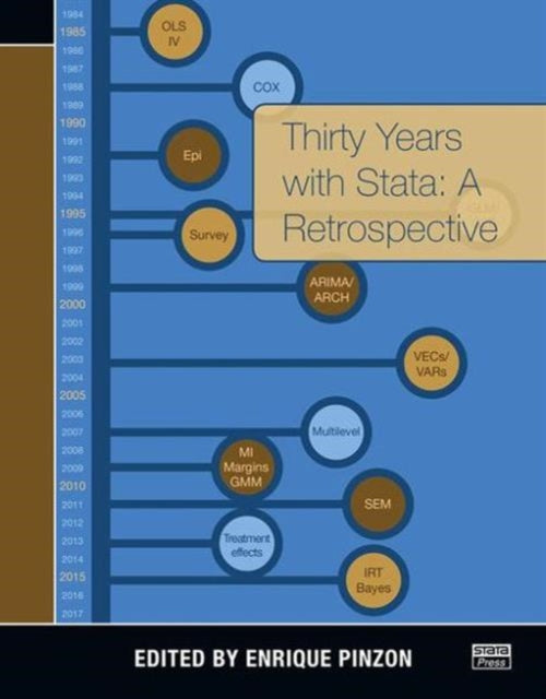 Book cover of: Thirty Years with Stata. By: Enrique Pinzon