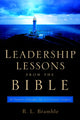 Book cover of: Leadership Lessons From The Bible. By: R.L. Bramble