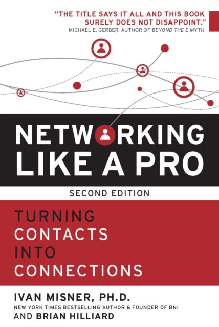 Book cover of: Networking Like a Pro. By: Ivan R. Misner