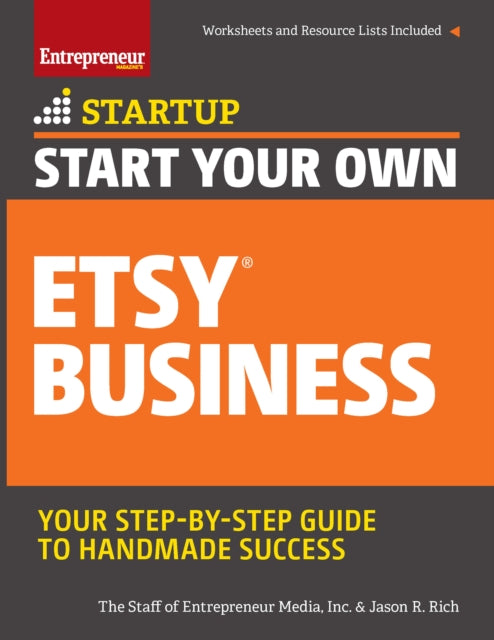 Book cover of: Start Your Own Etsy Business. By: Jason Rich
