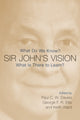 Book cover of: Sir John's Vision. By: Davies, Paul