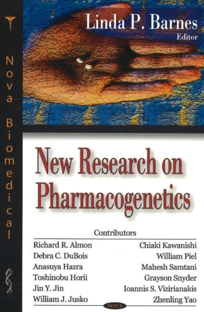 Book cover of: New Research on Pharmacogenetics. By: Linda P. Barnes
