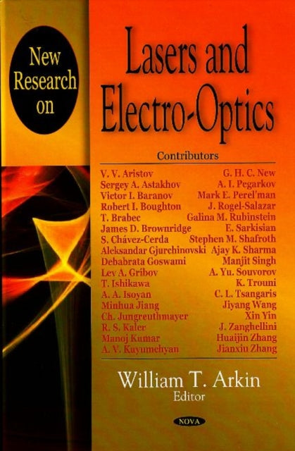 Book cover of: Lasers & Electro-Optics. By: William T. Arkin