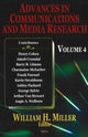 Book cover of: Advances in Communications & Media Research. By: William H. Miller