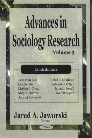 Advances in Sociology Research