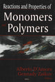 Book cover of: Reactions & Properties of Monomers & Polymers