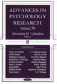Book cover of: Advances in Psychology Research. By: Alexandra Columbus