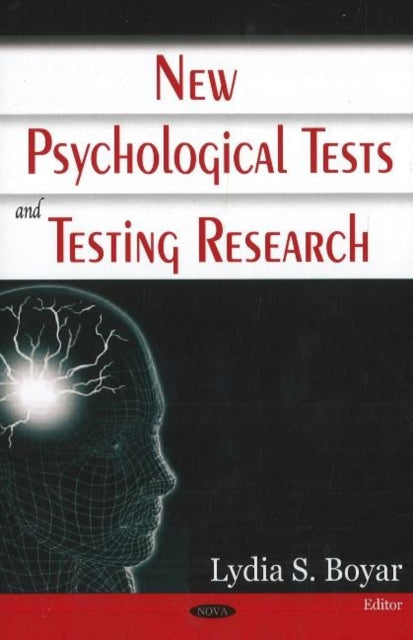 Book cover of: New Psychological Tests & Testing Research. By: Lydia S. Boyar