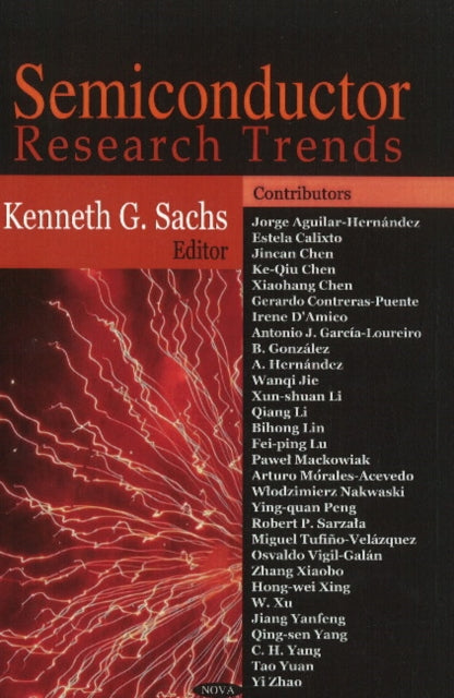 Book cover of: Semiconductor Research Trends. By: Kenneth G. Sachs
