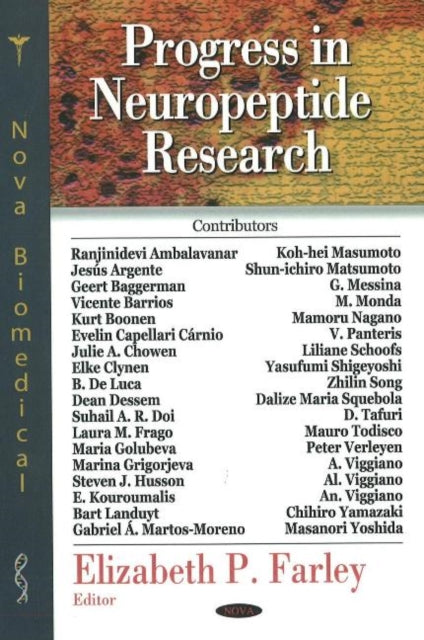 Book cover of: Progress in Neuropeptide Research. By: Elizabeth P. Farley