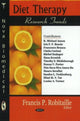 Book cover of: Diet Therapy Research Trends. By: Francis P. Robitaille