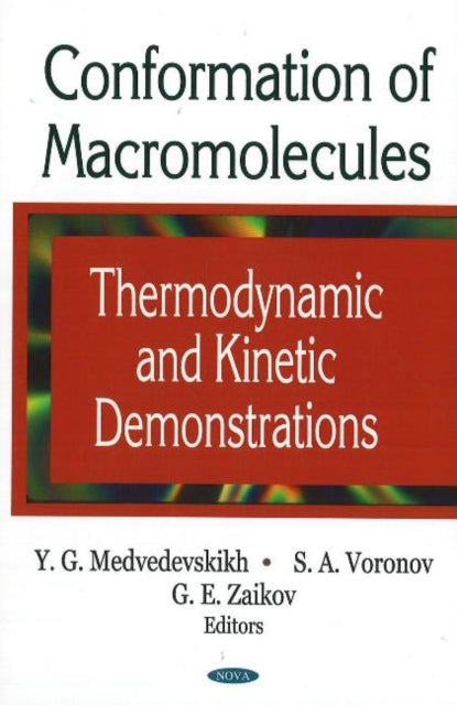 Book cover of: Conformation of Macromolecules. By: Y. G. Medvedevskikh