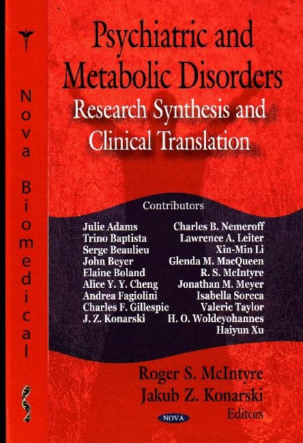 Book cover of: Psychiatric & Metabolic Disorders