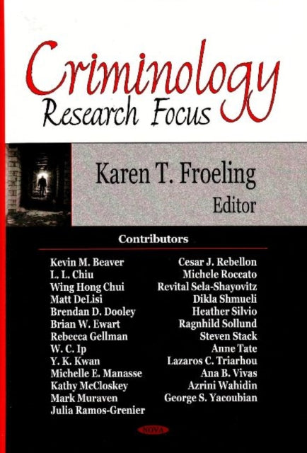 Book cover of: Criminology
