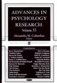 Book cover of: Advances in Psychology Research. By: Alexandra M. Columbus
