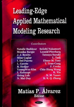 Leading-Edge Applied Mathematical Modeling Research