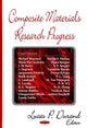 Book cover of: Composite Materials Research Progress