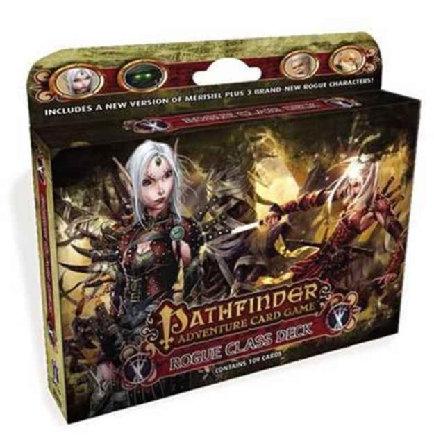 Book cover of: Pathfinder Adventure Card Game: Rogue Class Deck