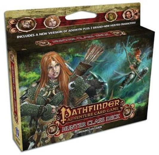 Book cover of: Pathfinder Adventure Card Game: Hunter Class Deck