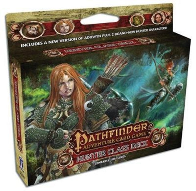 Book cover of: Pathfinder Adventure Card Game: Hunter Class Deck