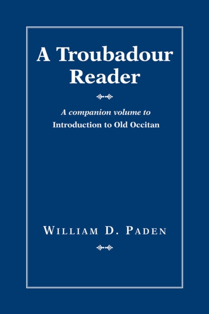 A Troubadour Reader
