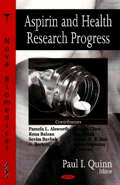 Book cover of: Aspirin & Health Research Progress