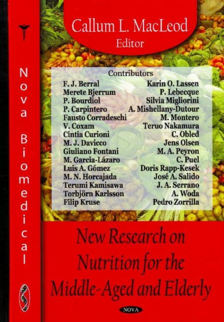 Book cover of: New Research on Nutrition for the Middle-Aged & Elderly