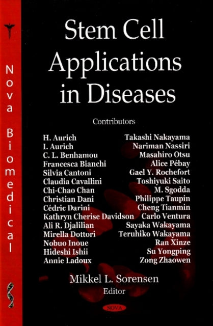 Book cover of: Stem Cell Applications in Diseases